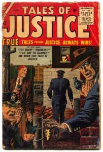 Tales of Justice #61  1956 - Atlas  -G - Comic Book