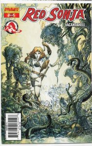 Red Sonja: Vacant Shell Variant Cover (2007) Red Sonja