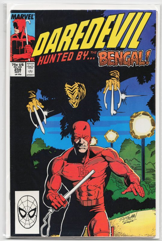 Daredevil #258 (1988) Daredevil [Key Issue]