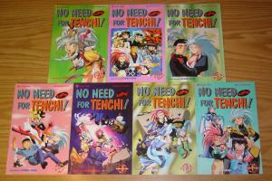 No Need For Tenchi part 2 #1-7 VF/NM complete series - viz manga - hitoshi okuda