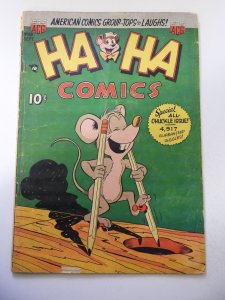 Ha Ha Comics #85 (1952) FR/GD Condition 2 Cumulative Spine Split
