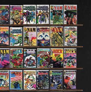 Huge Lot 150+ Comics with The 'Nam, Marvel Comics Presents & More!
