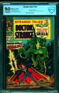 Strange Tales #162 CBCS VF/NM 9.0 Off White to White