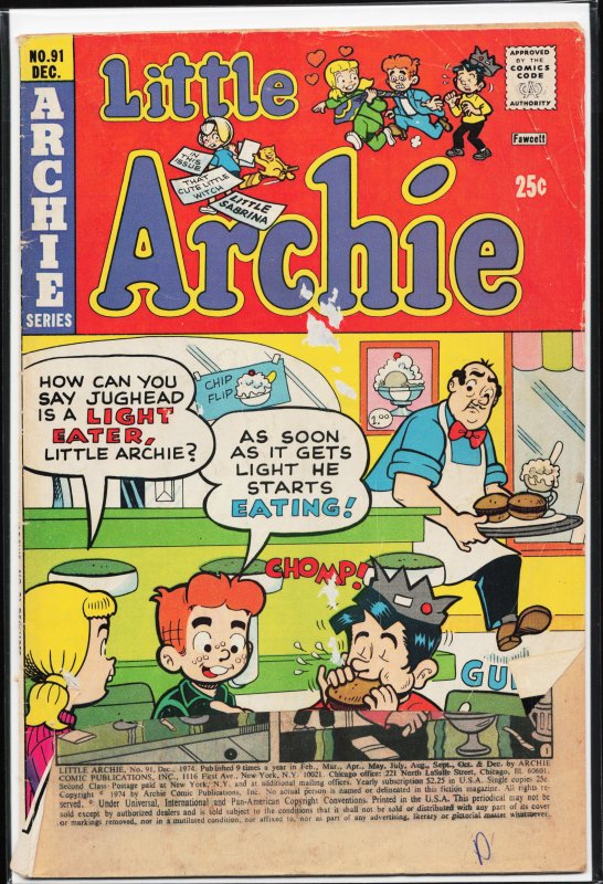 The Adventures of Little Archie #91 (1974)