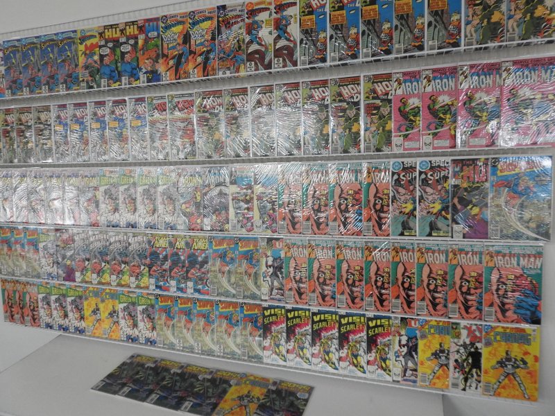 Huge Lot 120+ Comics W/ Iron Man, DC Comics Presents, +More! Avg FN- Condition!