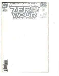 5 Zero Hour Crisis in Time DC Comic Books # 4 3 2 1 0 Superman JLA Batman CB1