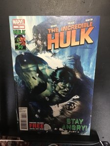 Incredible Hulk #11 (2012) Kraven the Hunter! Super high grade! NM Wow!