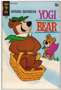 YOGI BEAR (1959-1970 DELL/GK) 40 FN+  April 1970