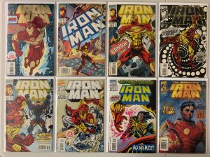 Iron Man lot #300-329 Marvel 1st Series (average 8.0 VF) 10 diff (1994 to 1996)