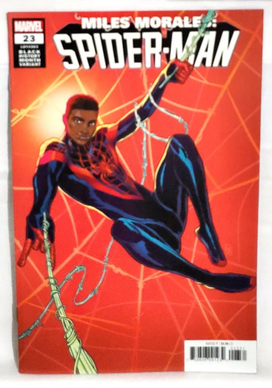 Miles Morales SPIDER-MAN #23 Ernanda Souza Black History Month Variant Cover