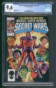 Marvel Super Heroes Secret Wars #2 (6/84) Graded CGC 9.6