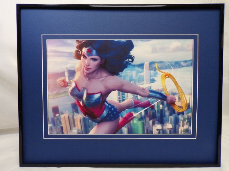 Wonder Woman #64 Framed 16x20 Poster Display DC Comics Artgerm