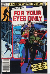 James Bond For Your Eyes Only #1 (1981) James Bond