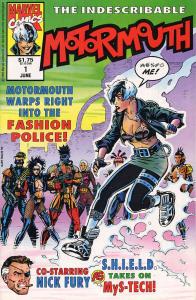 Motormouth #1 VF ; Marvel UK | Nick Fury