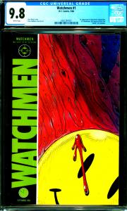 Watchmen #1 CGC Graded 9.8 1st Appearance of Rorschach Ozymandias