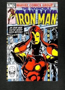 Iron Man #170 1st Jim Rhodes as Iron Man!