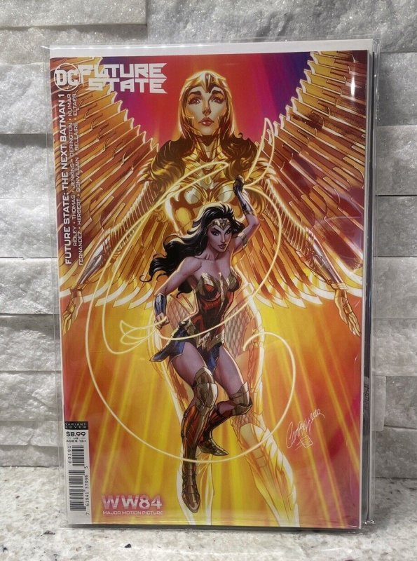 FUTURE STATE THE NEXT BATMAN #1 J SCOTT CAMPBELL WONDER WOMAN VARIANT NM+