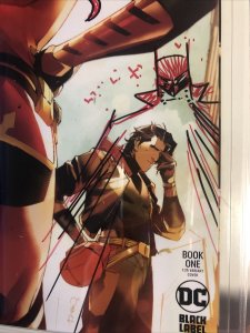 Batman: White Knight Presents:Red Hood(2022) #1 (CGC 9.8 SS WP) Signed S. Murphy