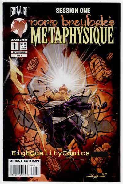 METAPHYSIQUE 1, NM+, Norm Breyfogle, 1995, Bravura, Malibu, more indies in store