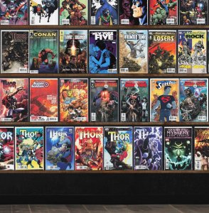 Huge Lot 150+ Comics with Thor, Ultimate Avengers, Action Comics & More!