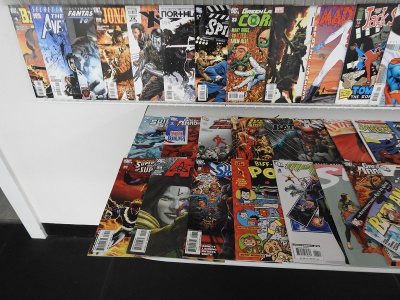 Huge Lot of 160+ Comics W/ Jonah Hex, Superman, JSA Avg. VF+ Condition!