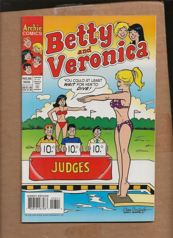 BETTY & VERONICA #93 BIKINI  ARCHIE COMICS     