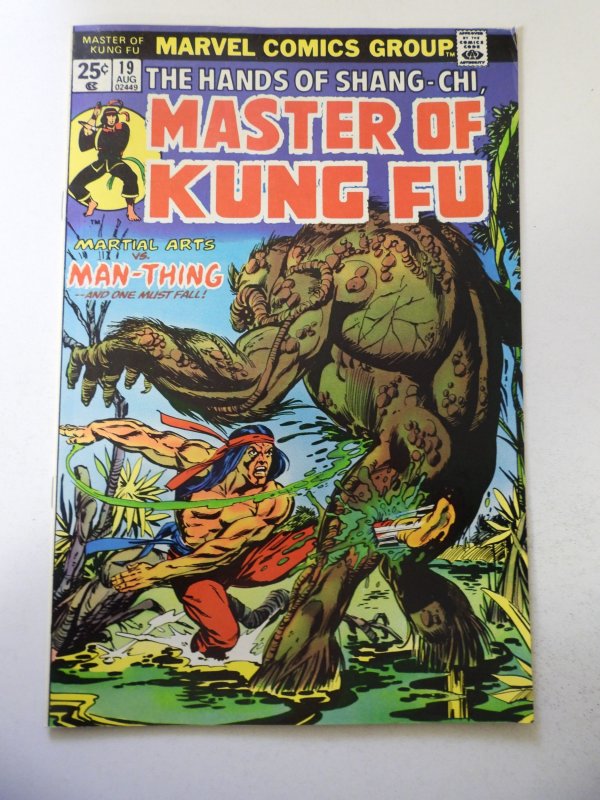 Master of Kung Fu #19 (1974) FN+ Condition MVS Intact