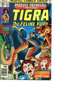 Marvel Premiere 42  VG/F  Tigra!