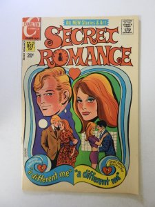 Secret Romance #15 (1971) VG+ condition bottom staple detached from cover