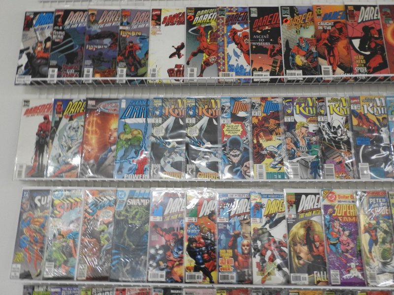 Huge Lot 160+ Comics W/ Daredevil, Spider-Man, Wolverine+ Avg VF- Condition!