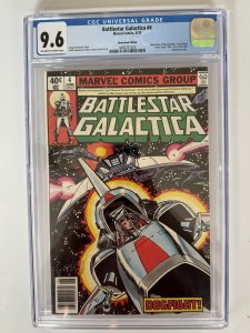 Battlestar Galactica #6 CGC 9.6 Newsstand Marvel  (1979)