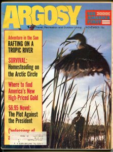 Argosy 11/1972-Popular-Plot Against President-exploitation-pulp fiction-VG