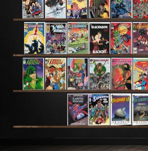 Huge Lot 150+ Comics with Superman, Green Arrow, Wolverine, Excalibur & More!