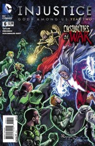 Injustice Gods Among Us Year Two #6 2014 Raapack DC Comics H27