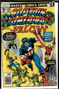 Captain America #218 (1978) Captain America and the Falcon