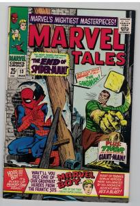 MARVEL TALES 13 FINE PLUS  MARCH 1968