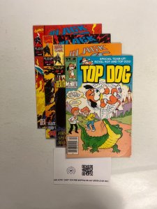 4 Marvel Comics Black Axe #  1 2 3 + Top Dog # 7 Avengers Defenders 53 JS47