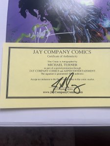 Codename Stryke Force #14 SIGNED Michael Turner 1st Work Image Comics COA