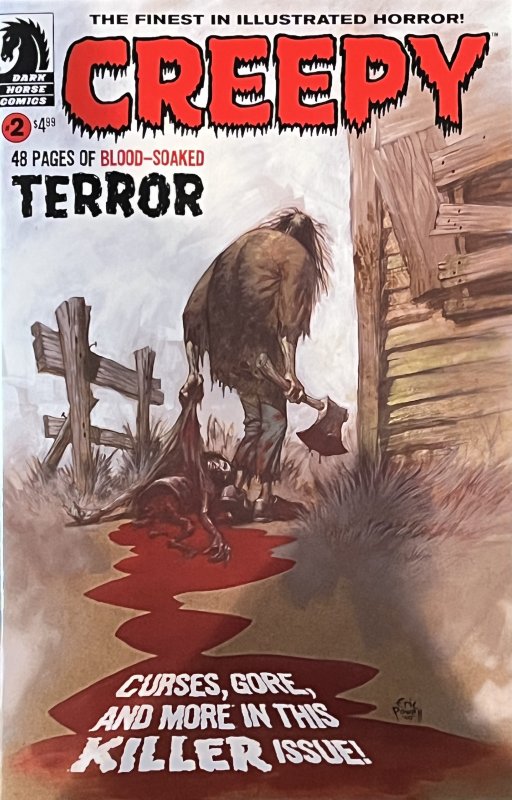 Creepy #2 (2009) 2nd Horrific Issue. Old school style horror.