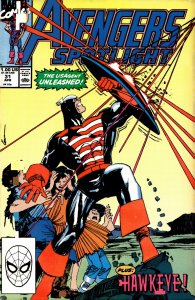 Avengers Spotlight #31 (1990) U.S.Agent