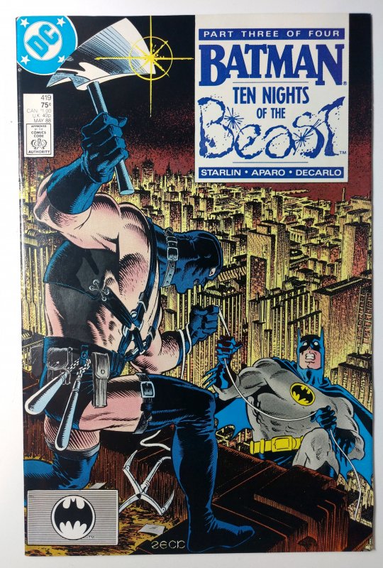 Batman #419 (7.0, 1988) 