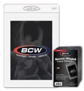 Semi-Rigid Card Holder #1 by BCW