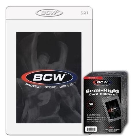 Semi-Rigid Card Holder #1 by BCW