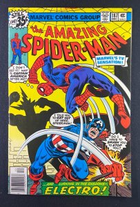 Amazing Spider-Man (1963) #187 VF- (7.5) Captain America