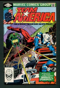 Team America #2  #5  #10  #11 (SET)  VFN+  / Ghost Rider / 1982