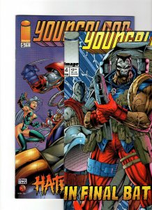 YOUNGBLOOD #4 and #5 (1993 and 1996, Image Comics)  