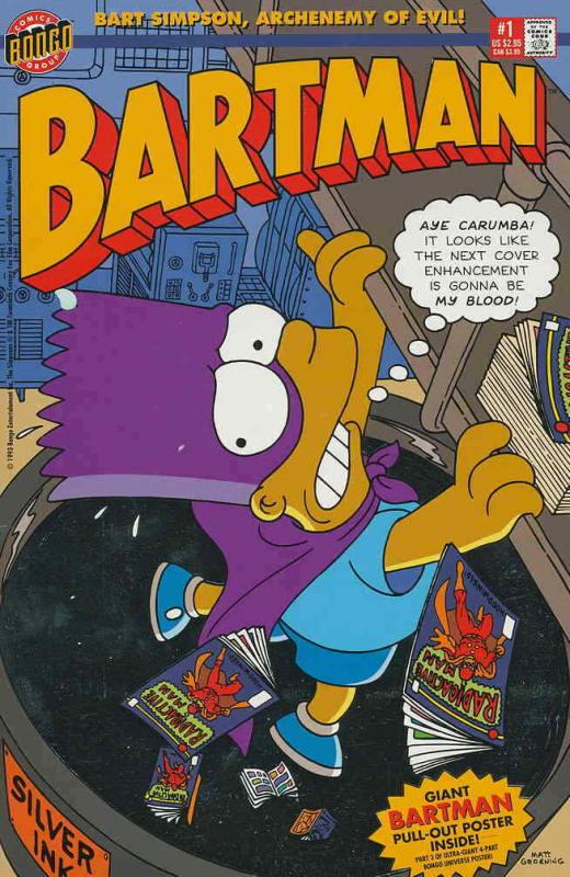 Bartman #1 VF/NM; Bongo | save on shipping - details inside