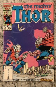 Thor #372 (1986) NM Marvel Comic Book Loki Odin Avengers Asgard Sif JH6