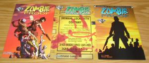 Zombie Proof #1-3 VF/NM complete series ALL A VARIANTS zombie invasion suburb 2