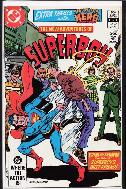 The New Adventures of Superboy #37 (1983) Superboy
